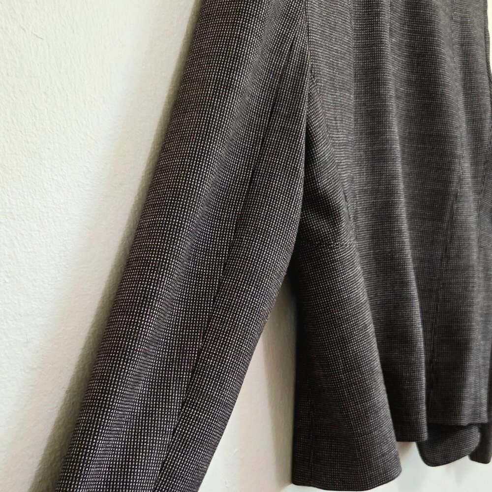 Women - Hillard & Hansons - Brown Blazer - Size 12 - Made In El Salvador View 4